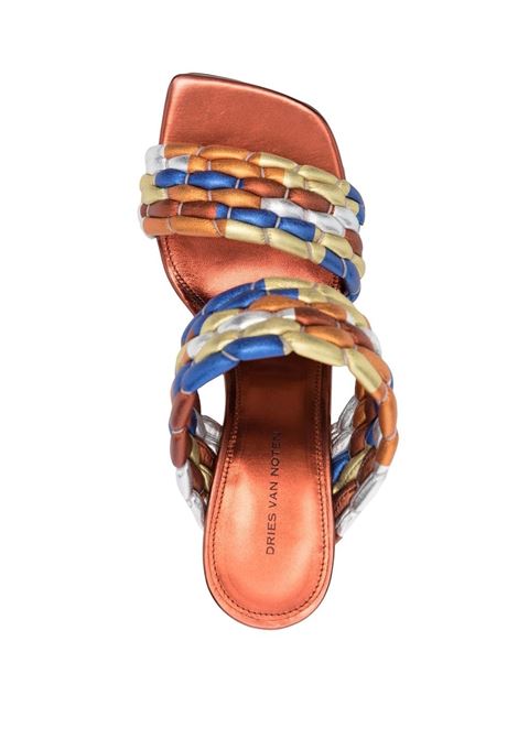 Brown woven strap sandals - women DRIES VAN NOTEN | WS231609701